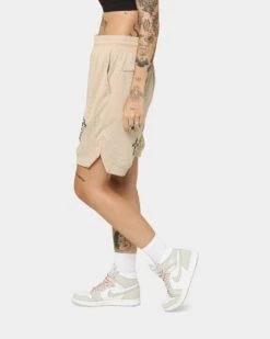 Saint Morta Graves Basketball Shorts Stone -Mitchell & Ness Shop 03008144 YS400 womens 060