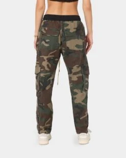 XXIII Rickon Cargo Pants Camo -Mitchell & Ness Shop 03008232 YC001 womens 00042