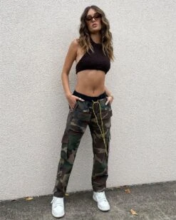 XXIII Rickon Cargo Pants Camo