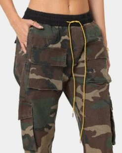 XXIII Rickon Cargo Pants Camo -Mitchell & Ness Shop 03008232 YC001 womens 00072