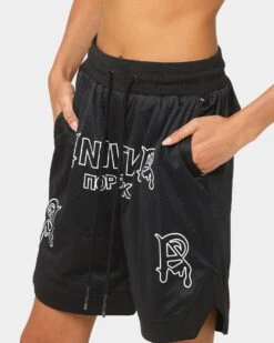The Anti Order Military Basketball Shorts Black/White 8 The Anti Order Military Basketball Shorts Black/White -Mitchell & Ness Shop 03008259 YB012 womens 0070