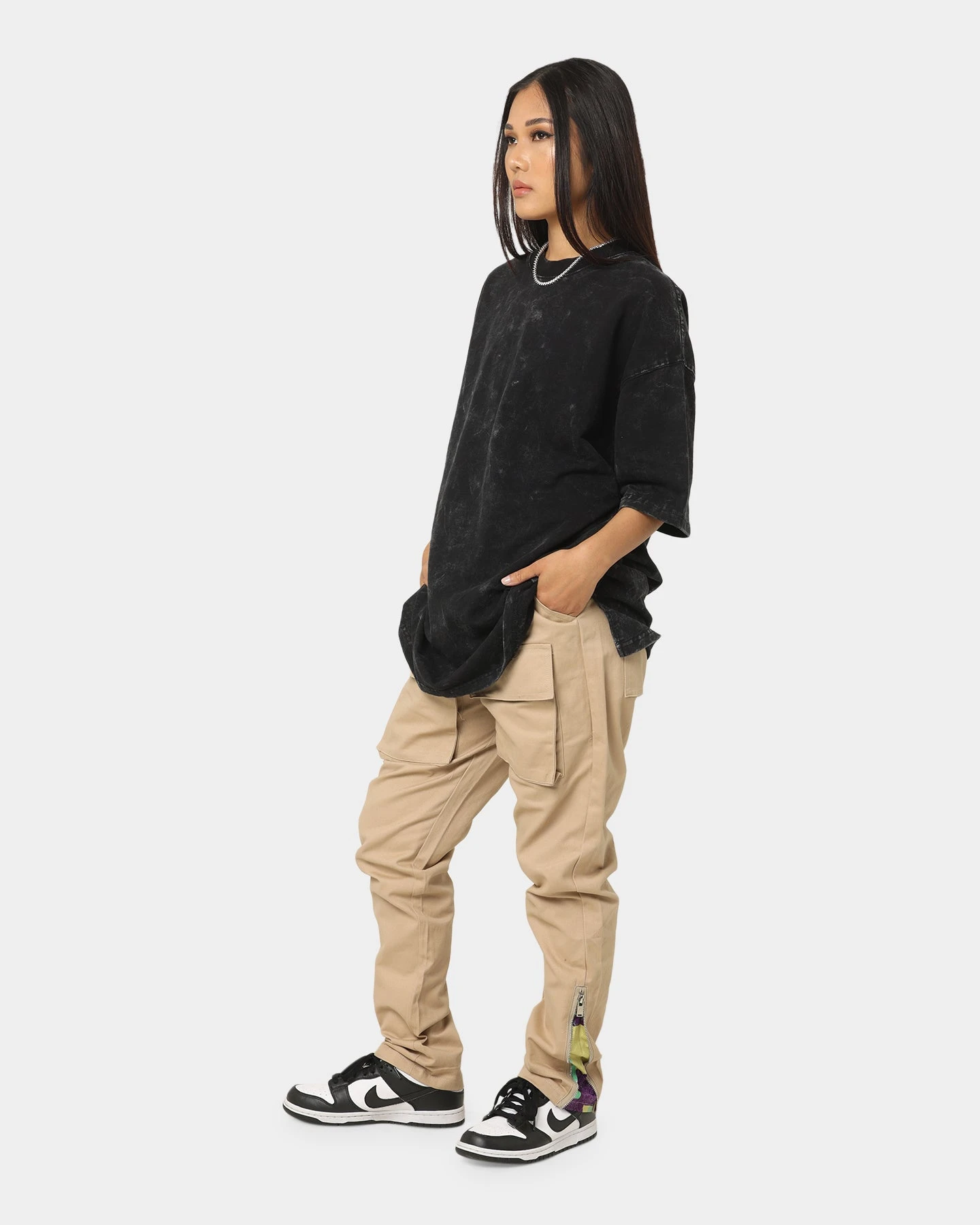 XXIII Accacius Cargo Pants Bone XXIII Accacius Cargo Pants Bone -Mitchell & Ness Shop 03008291 YB322 womens 0020
