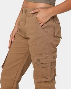 XXIII Killian Cargo Pants Beige -Mitchell & Ness Shop 03008293 Y1000 womens 070