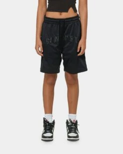 Saint Morta Kingdom Basketball Shorts Black 4 Saint Morta Kingdom Basketball Shorts Black -Mitchell & Ness Shop 03008368 YB001 womens 0030
