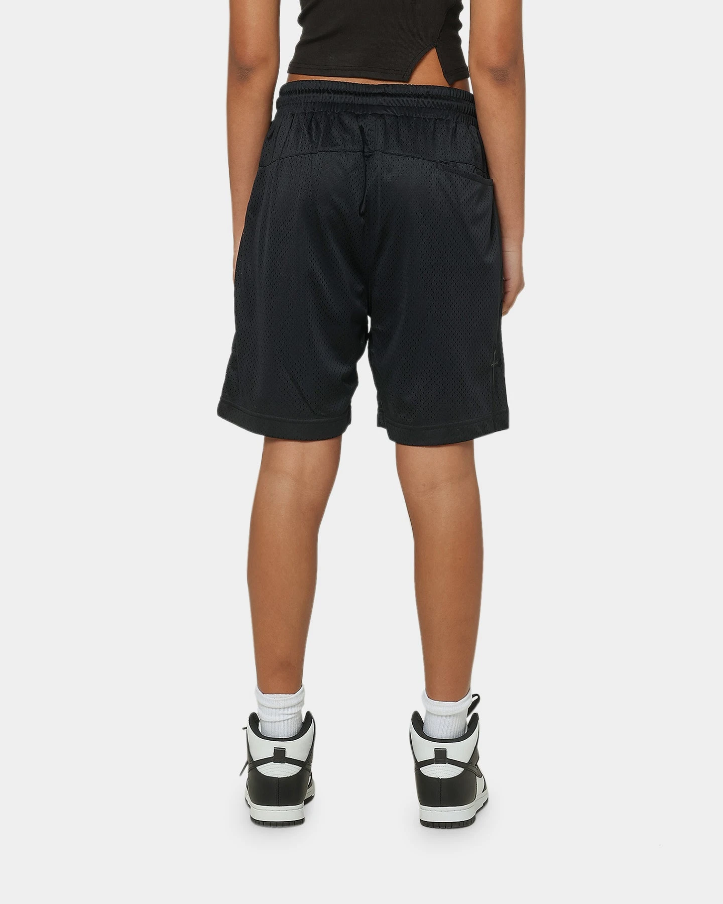 Saint Morta Kingdom Basketball Shorts Black Saint Morta Kingdom Basketball Shorts Black -Mitchell & Ness Shop 03008368 YB001 womens 0040