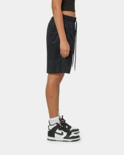 Saint Morta Kingdom Basketball Shorts Black 6 Saint Morta Kingdom Basketball Shorts Black -Mitchell & Ness Shop 03008368 YB001 womens 0050