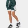 XXIII Auden Basketball Shorts Forest -Mitchell & Ness Shop 03008372 YF033 womens 0010