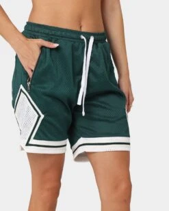 XXIII Auden Basketball Shorts Forest -Mitchell & Ness Shop 03008372 YF033 womens 0070