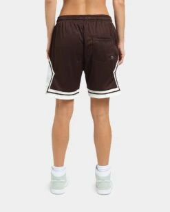 XXIII Auden Basketball Shorts Brown -Mitchell & Ness Shop 03008372 YX300 womens 0040