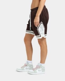 XXIII Auden Basketball Shorts Brown -Mitchell & Ness Shop 03008372 YX300 womens 0060