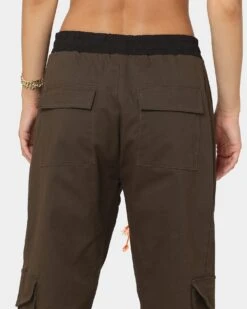 XXIII Sunil Cargo Pants Khaki -Mitchell & Ness Shop 03008423 YK001 womens 0080