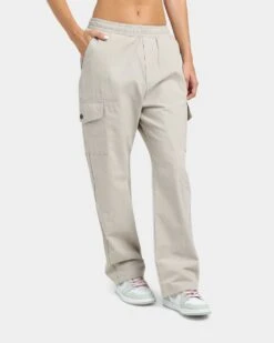 XXIII Vito Wide Leg Cargo Pants Grey