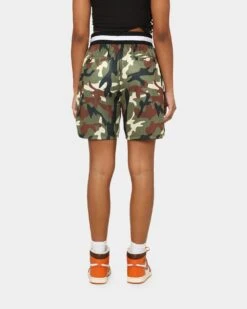 Carre C-Class Basketball Shorts Woodland Camo -Mitchell & Ness Shop 03008539 YC040 womens 0040