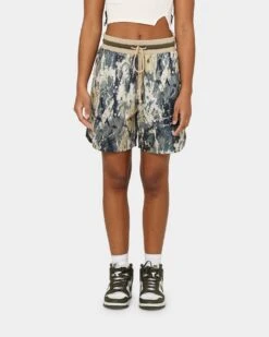 Carre Splatter Ball Shorts Multi-coloured -Mitchell & Ness Shop 03008542 YM041 womens 0030
