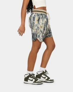 Carre Splatter Ball Shorts Multi-coloured -Mitchell & Ness Shop 03008542 YM041 womens 0050