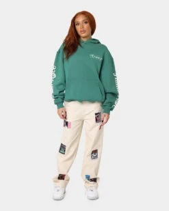 Loiter Patchwork Trousers Off White 3 Loiter Patchwork Trousers Off White -Mitchell & Ness Shop 03008596 YO007 womens 0020