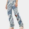 XXIII Women's Freya White Wash Jeans Blue/White