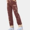 XXIII Women's Xico Tie Dye Jeans Brown -Mitchell & Ness Shop 03008673 YX300 womens 0010
