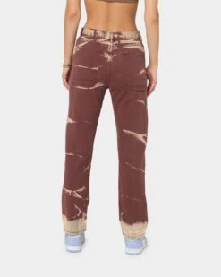 XXIII Women's Xico Tie Dye Jeans Brown -Mitchell & Ness Shop 03008673 YX300 womens 0040