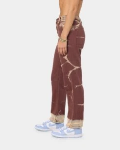 XXIII Women's Xico Tie Dye Jeans Brown -Mitchell & Ness Shop 03008673 YX300 womens 0060