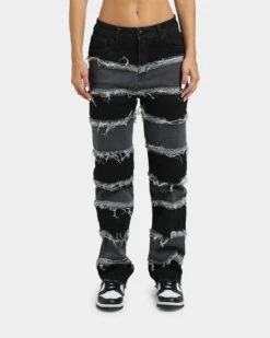 XXIII Women's Azariah Jeans Black -Mitchell & Ness Shop 03008721 YB001 womens 0030