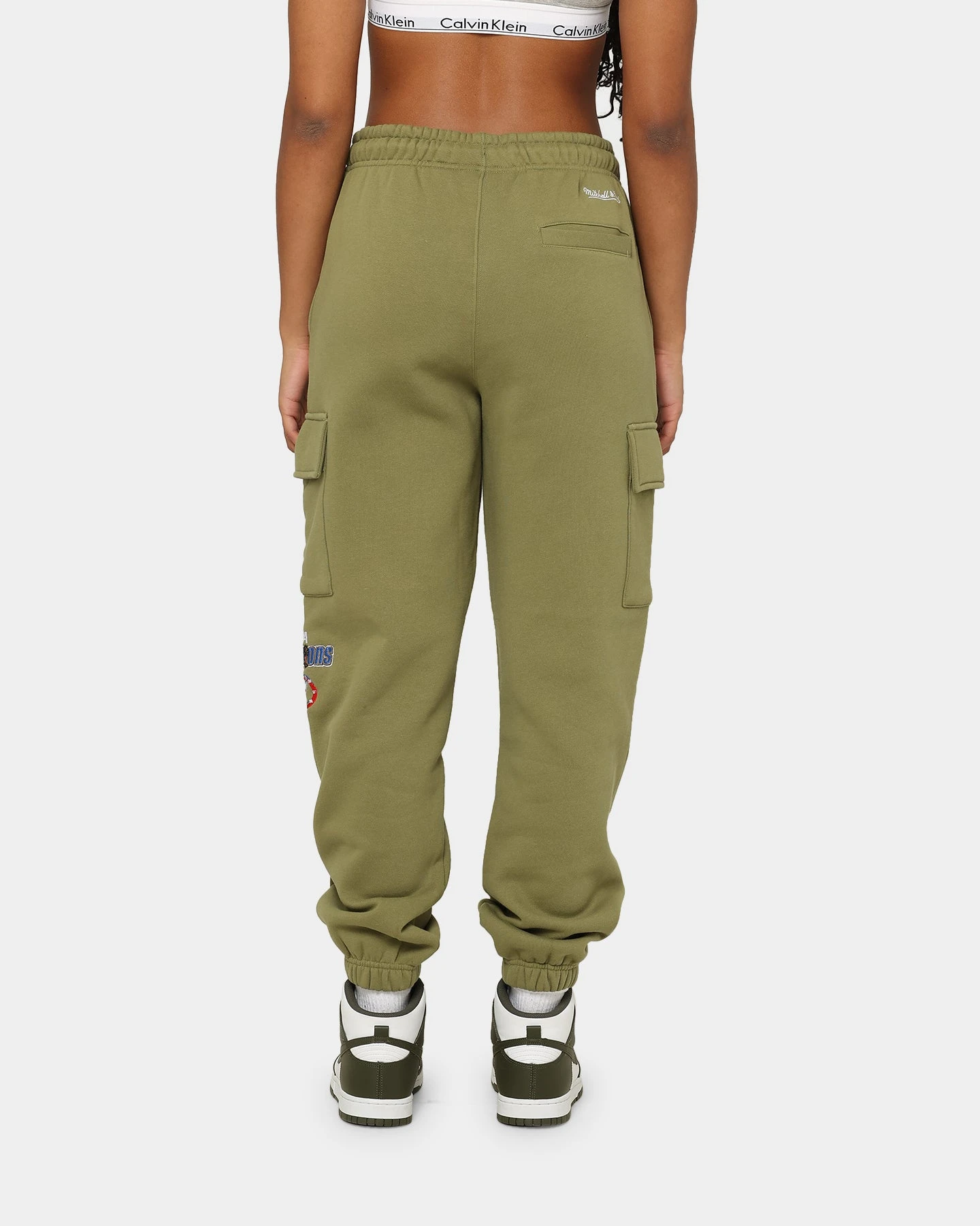 Mitchell & Ness Chicago Bulls Cargo Fleece Sweat Pants Olive Mitchell & Ness Chicago Bulls Cargo Fleece Sweat Pants Olive -Mitchell & Ness Shop 03008769 YO100 womens 040