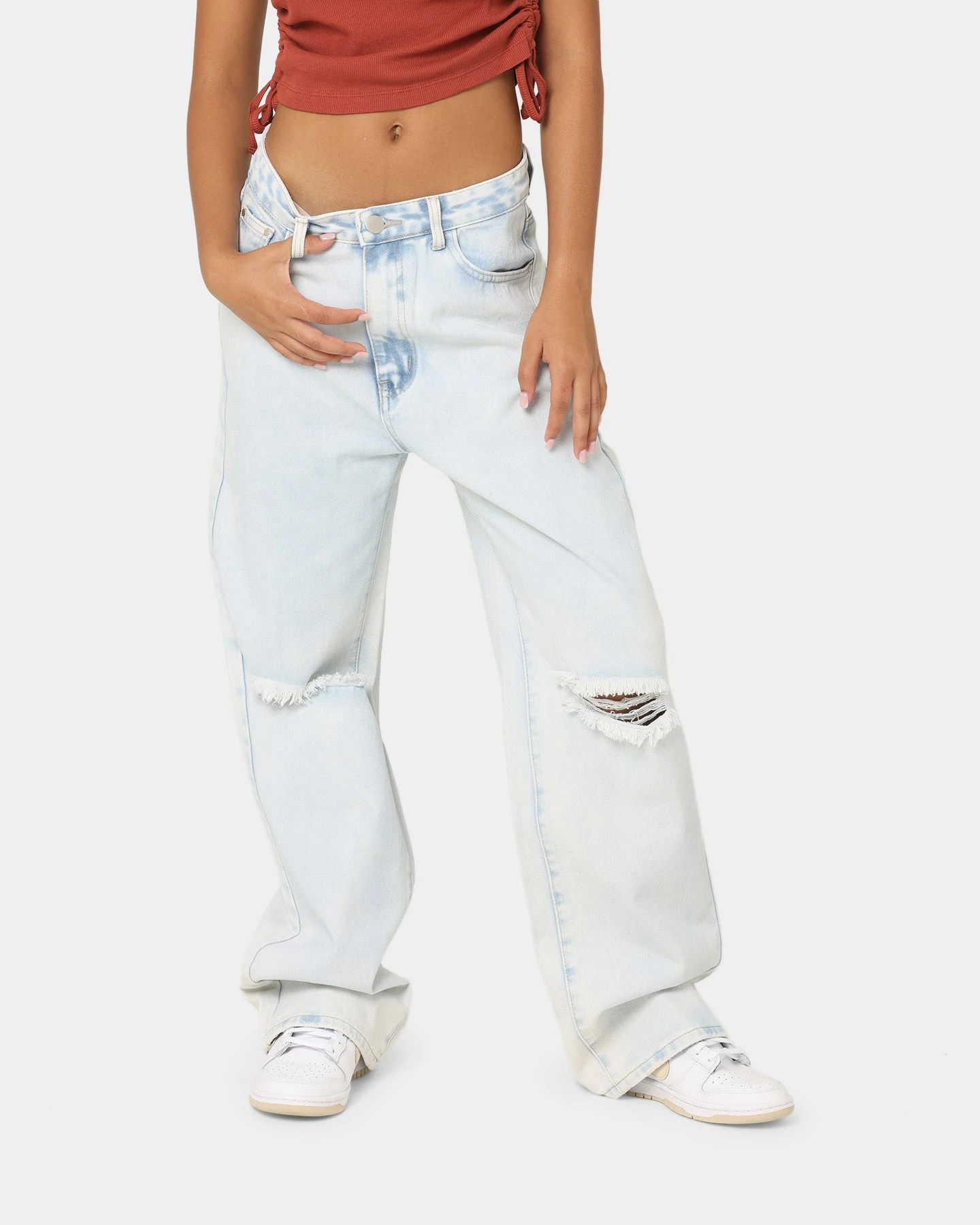 XXIII Women's Lorient Jeans Light Blue XXIII Women's Lorient Jeans Light Blue -Mitchell & Ness Shop 03008813 YL200 womens 010