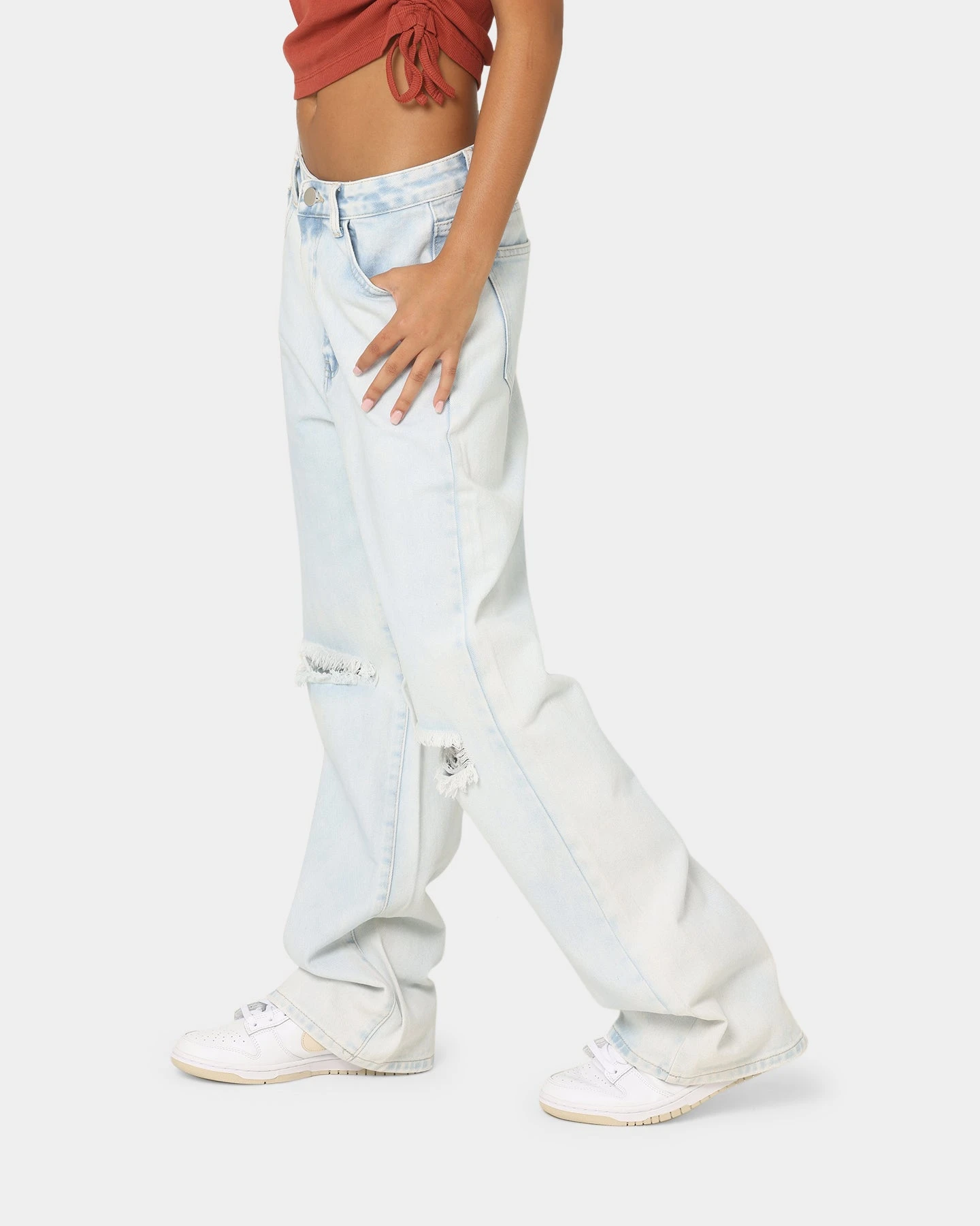 XXIII Women's Lorient Jeans Light Blue XXIII Women's Lorient Jeans Light Blue -Mitchell & Ness Shop 03008813 YL200 womens 060