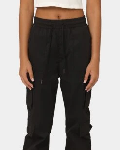 XXIII Women's Orly Cargo Pants Black -Mitchell & Ness Shop 03008847 YB001 womens 0030