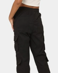 XXIII Women's Orly Cargo Pants Black -Mitchell & Ness Shop 03008847 YB001 womens 0080
