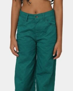 EN ES Women's Desire Pants Green -Mitchell & Ness Shop 03008872 YG600 womens 0030