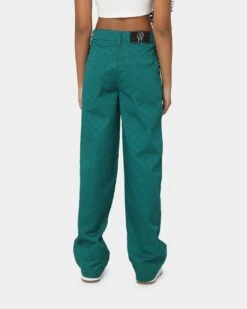 EN ES Women's Desire Pants Green -Mitchell & Ness Shop 03008872 YG600 womens 0040