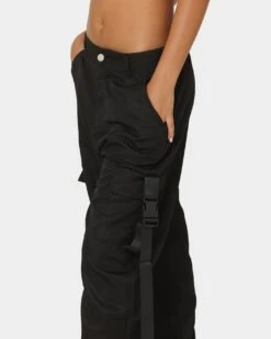 XXIII Women's Sofie Cargo Pants Black -Mitchell & Ness Shop 03008942 YB001 womens 0070