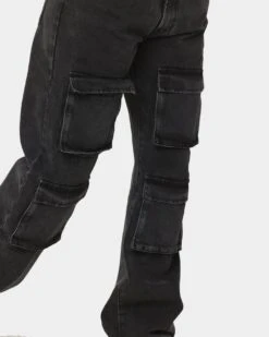 XXIII Women's Elvan Cargo Pants Washed Black 10 XXIII Women's Elvan Cargo Pants Washed Black -Mitchell & Ness Shop 03009066 YW607 womens 0090