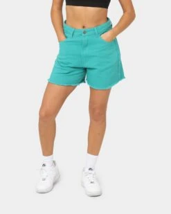 XXIII Women's Jaala Denim Shorts Teal