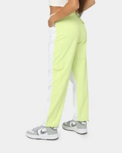 XXIII Women's Midel Pants Lime/White/Lime -Mitchell & Ness Shop 03009070 YL406 womens 0060