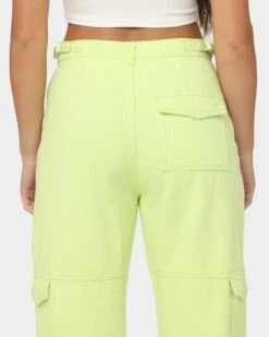 XXIII Women's Midel Pants Lime/White/Lime -Mitchell & Ness Shop 03009070 YL406 womens 0080