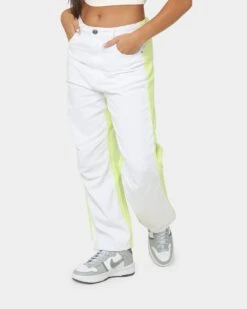 XXIII Women's Midel Pants Lime/White/Lime -Mitchell & Ness Shop 03009070 YL406 womens 0090