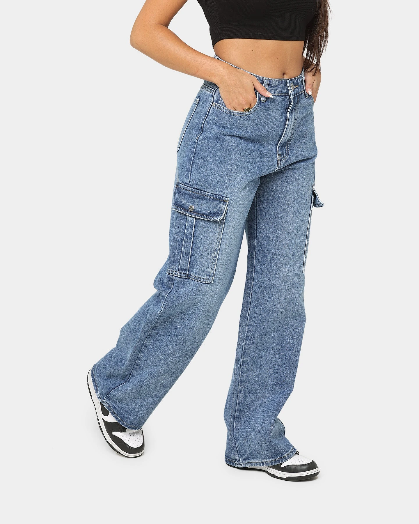XXIII Women's Sefika Jeans Blue XXIII Women's Sefika Jeans Blue -Mitchell & Ness Shop 03009073 YX001 womens 0050