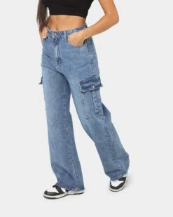 XXIII Women's Sefika Jeans Blue 7 XXIII Women's Sefika Jeans Blue -Mitchell & Ness Shop 03009073 YX001 womens 0060
