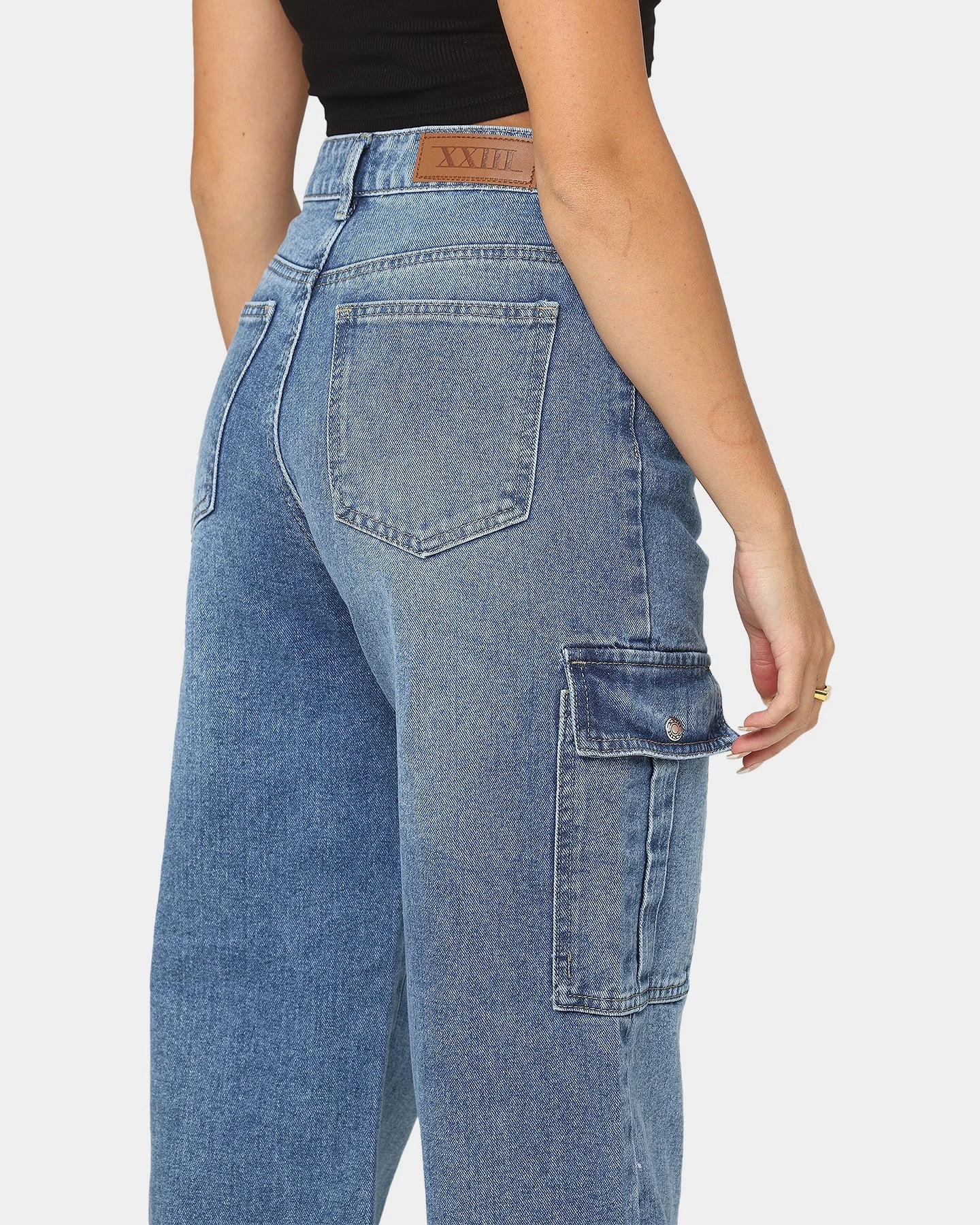 XXIII Women's Sefika Jeans Blue XXIII Women's Sefika Jeans Blue -Mitchell & Ness Shop 03009073 YX001 womens 0080