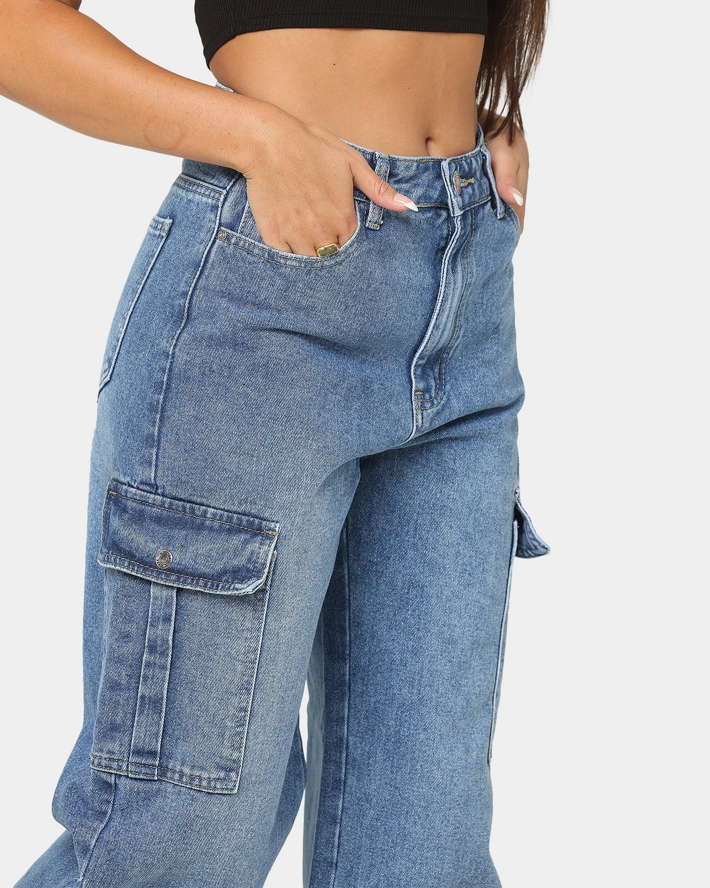 XXIII Women's Sefika Jeans Blue XXIII Women's Sefika Jeans Blue -Mitchell & Ness Shop 03009073 YX001 womens 0090