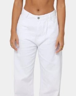 XXIII Women's Paaras Jeans White -Mitchell & Ness Shop 03009128 YW100 womens 0030