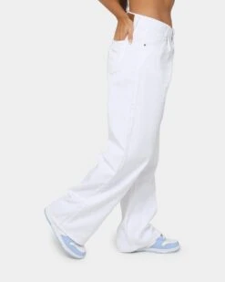 XXIII Women's Paaras Jeans White -Mitchell & Ness Shop 03009128 YW100 womens 0050