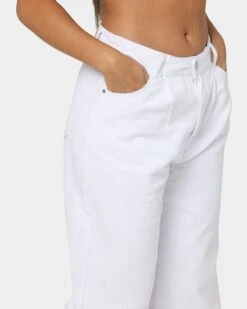 XXIII Women's Paaras Jeans White -Mitchell & Ness Shop 03009128 YW100 womens 0070