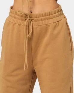 EN ES Women's Mason Lace Up Track Pants Tan -Mitchell & Ness Shop 03009172 YT001 womens 0030