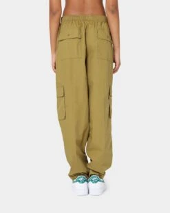 OBEY Women's Sunny Poplin Cargo Pants Olive Oil -Mitchell & Ness Shop 03009284 YO137 womens 0040