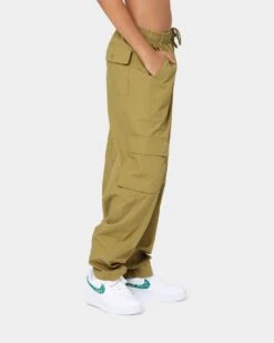 OBEY Women's Sunny Poplin Cargo Pants Olive Oil -Mitchell & Ness Shop 03009284 YO137 womens 0050
