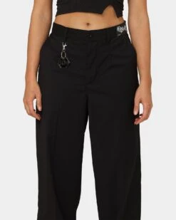 404 Liberty Baggy Trousers Black -Mitchell & Ness Shop 03009286 YB001 womens 0030