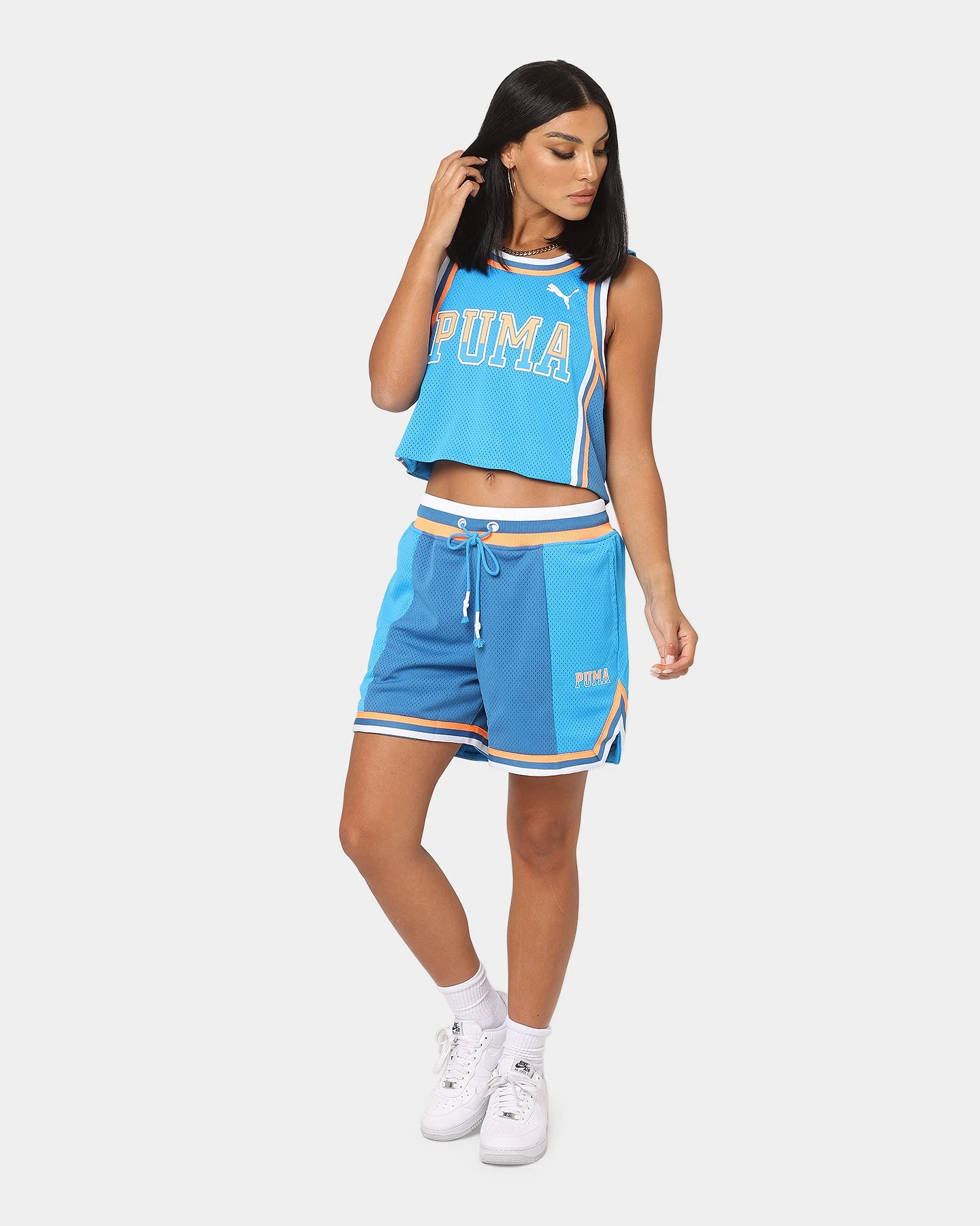 Puma Women's Swish Maker Shorts Ocean Drive Puma Women's Swish Maker Shorts Ocean Drive -Mitchell & Ness Shop 03009327 YO145 womens 0020
